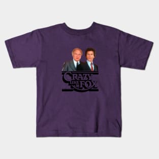 Crazy Like A Fox - John Rubinstein, Jack Warden - 80s Tv Show Kids T-Shirt